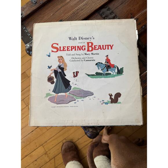 1958 Disneyland Record & Storybook Sleeping Beauty LP Vinyl Album - Picture 2 of 3